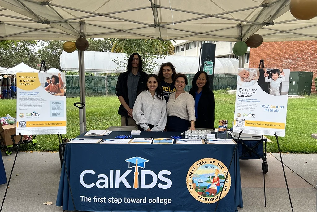CalKIDS UCLA staff at table